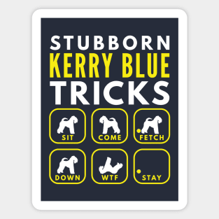 Stubborn Kerry Blue Tricks - Dog Training Magnet